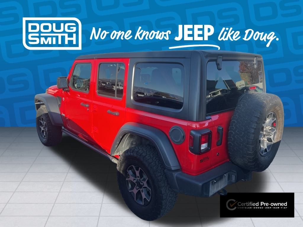 Certified 2020 Jeep Wrangler Unlimited Sport S SUV