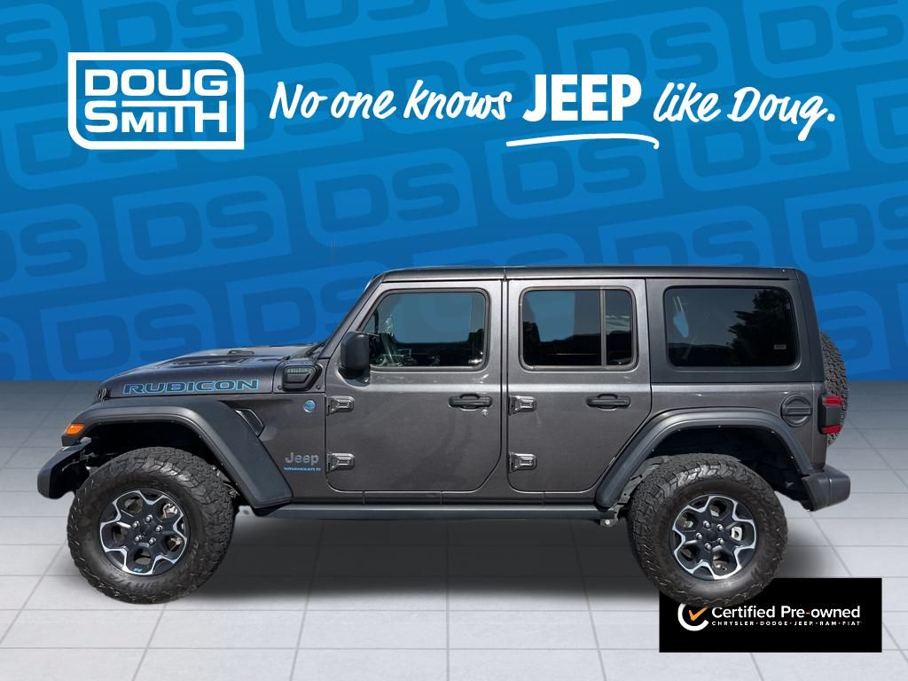 Used 2023 Jeep Wrangler 4xe Rubicon 4XE with VIN 1C4JJXR68PW696387 for sale in American Fork, UT