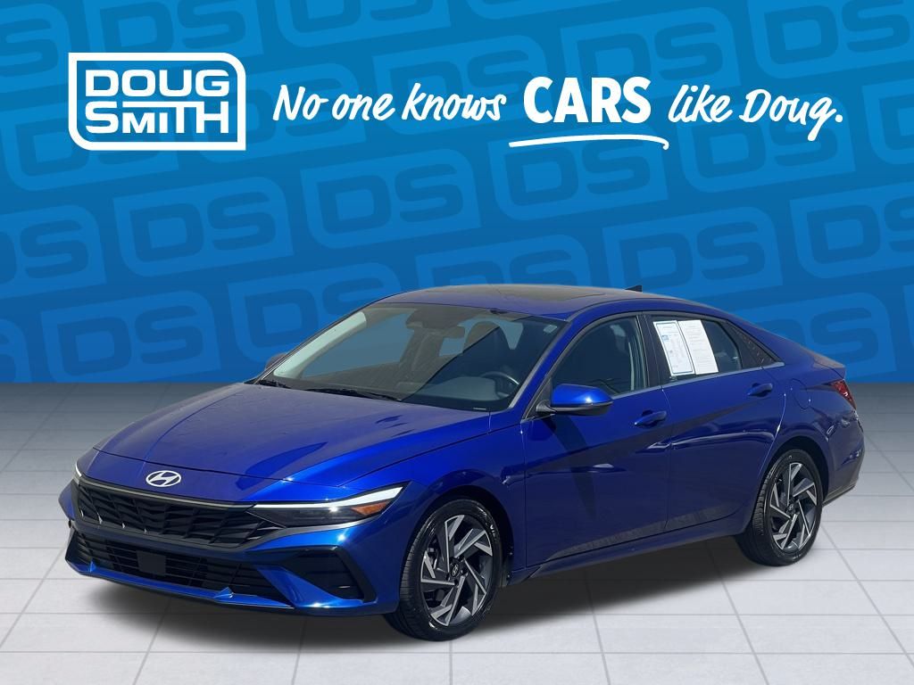 Used 2025 Hyundai Elantra Limited with VIN KMHLP4DG4SU868128 for sale in American Fork, UT