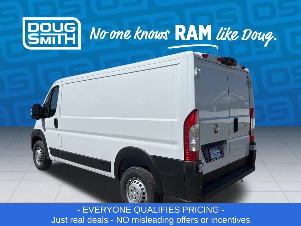 New 2025 Ram ProMaster PROMASTER 1500 TRADESMAN CARGO VAN LOW ROOF 136' W Cargo Van