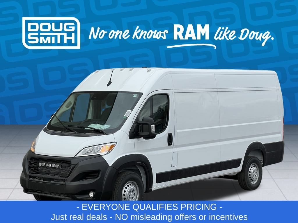 New 2025 Ram ProMaster PROMASTER 3500 TRADESMAN CARGO VAN HIGH ROOF 159' Cargo Van