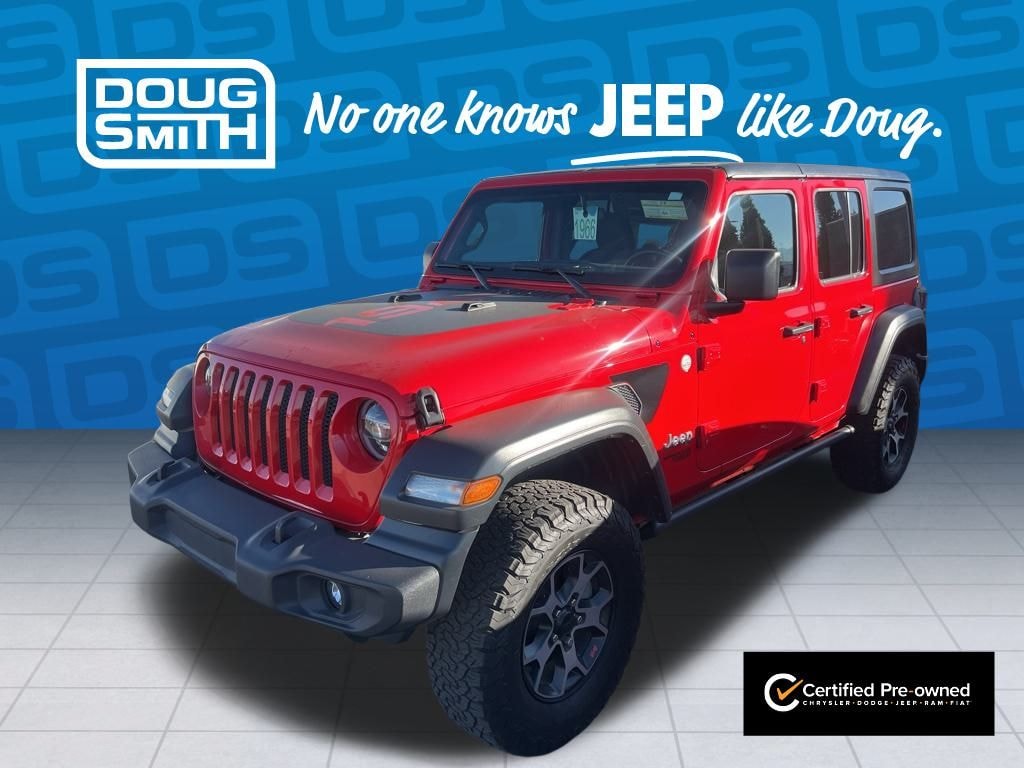 Certified 2020 Jeep Wrangler Unlimited Sport S SUV