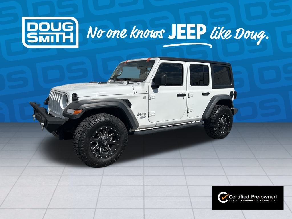 Certified 2021 Jeep Wrangler Unlimited Sport S SUV