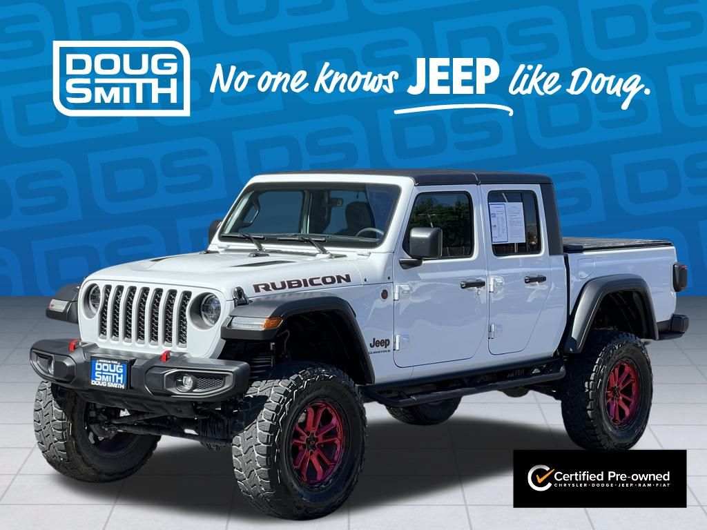 Certified 2023 Jeep Gladiator Rubicon with VIN 1C6JJTBG2PL564679 for sale in American Fork, UT