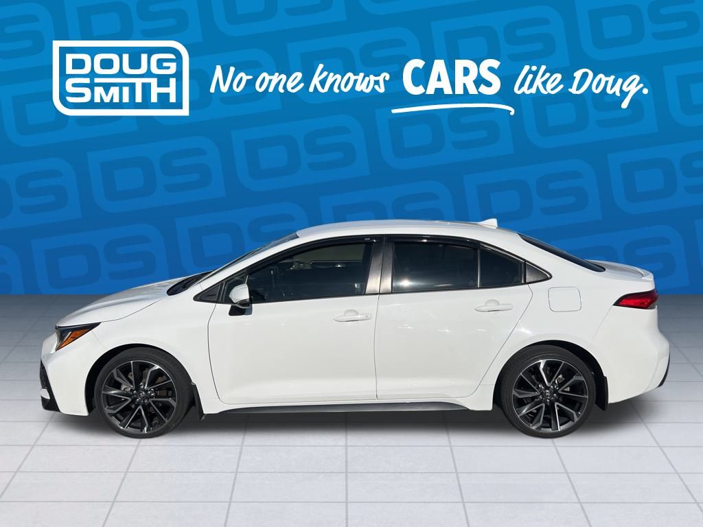 Certified 2021 Toyota Corolla SE with VIN JTDS4MCE8MJ067344 for sale in American Fork, UT
