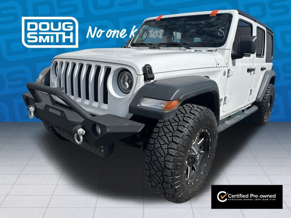 Certified 2021 Jeep Wrangler Unlimited Sport S SUV