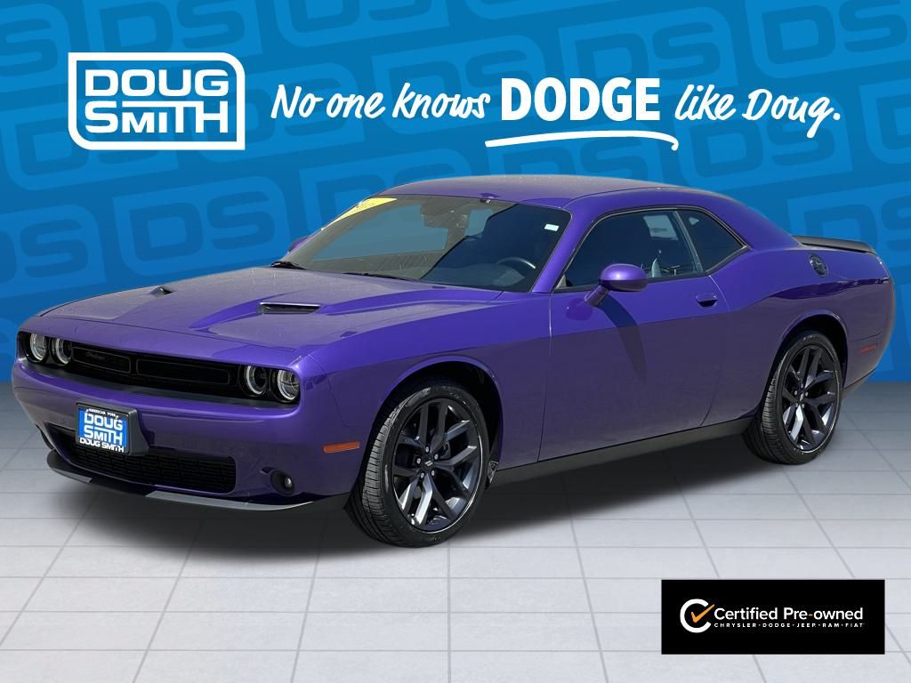 Certified 2023 Dodge Challenger SXT with VIN 2C3CDZAG2PH689387 for sale in American Fork, UT