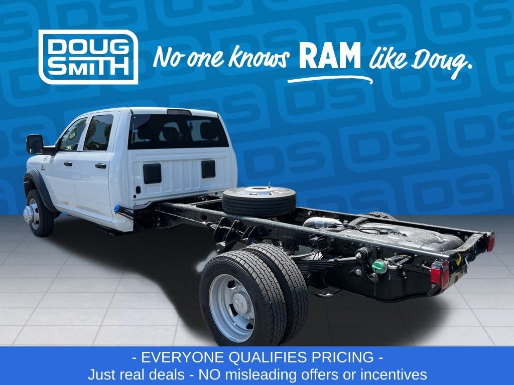 New 2025 Ram 5500 Chassis Cab 5500 TRADESMAN CHASSIS CREW CAB 4X4 84' CA Pickup