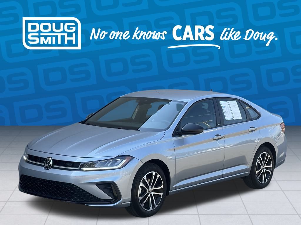 Used 2025 Volkswagen Jetta Sport with VIN 3VWBX7BU4SM011321 for sale in American Fork, UT