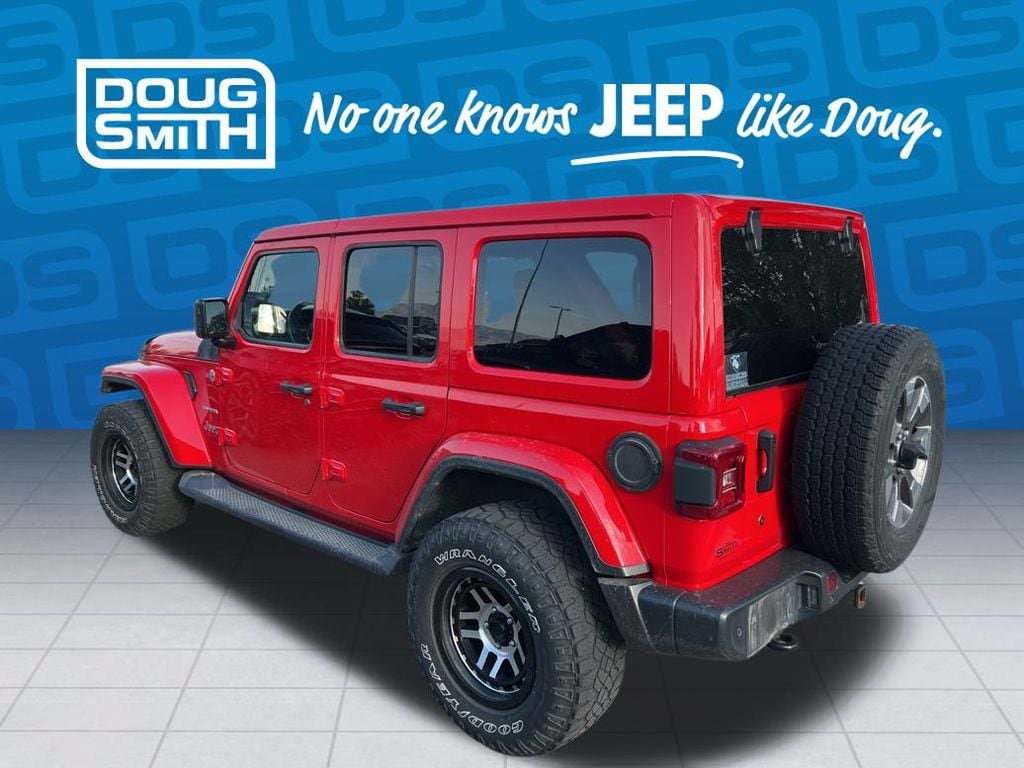 Used 2018 Jeep All-New Wrangler Unlimited Sahara with VIN 1C4HJXEG9JW203367 for sale in American Fork, UT