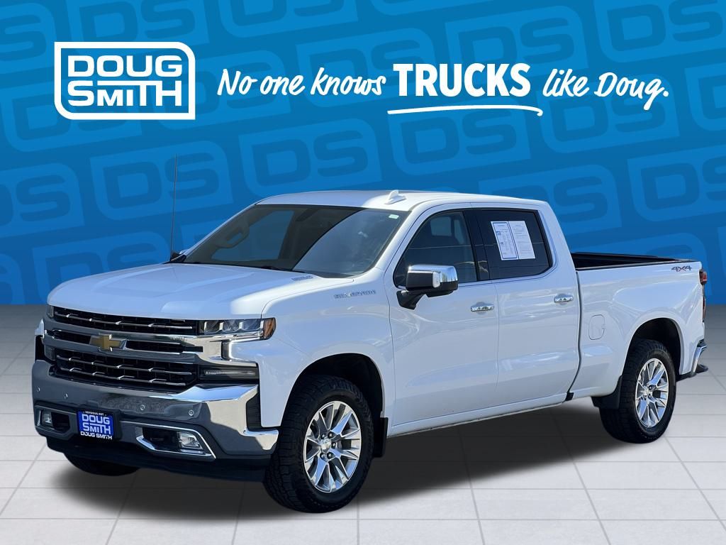 Certified 2021 Chevrolet Silverado 1500 LTZ with VIN 1GCUYGET5MZ107553 for sale in American Fork, UT