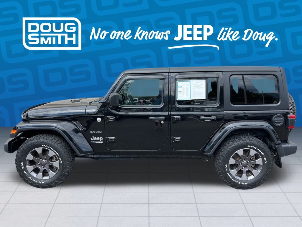 Used 2018 Jeep All-New Wrangler Unlimited Sahara with VIN 1C4HJXEG2JW175556 for sale in American Fork, UT