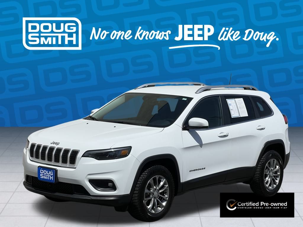 Certified 2021 Jeep Cherokee Latitude Lux with VIN 1C4PJMMX5MD118585 for sale in American Fork, UT