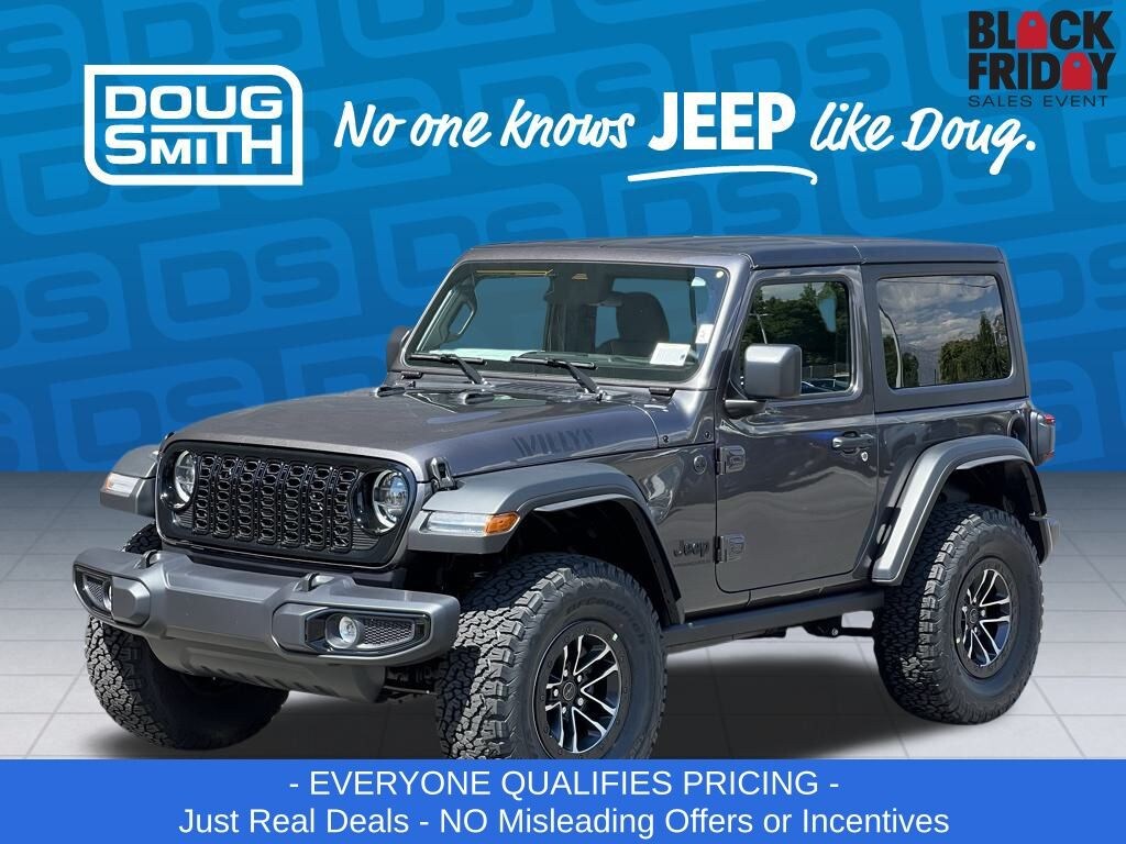 New 2025 Jeep Wrangler Willys Sport Utility