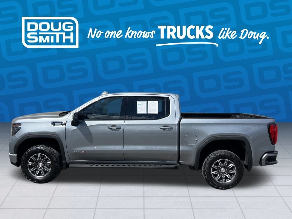 Used 2025 GMC Sierra 1500 AT4 with VIN 3GTUUEE85SG129576 for sale in American Fork, UT