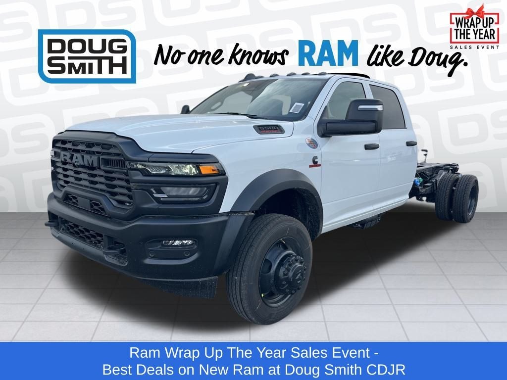 New 2026 Ram 5500 Chassis Cab TRADESMAN CREW 4X4 84' CA Pickup