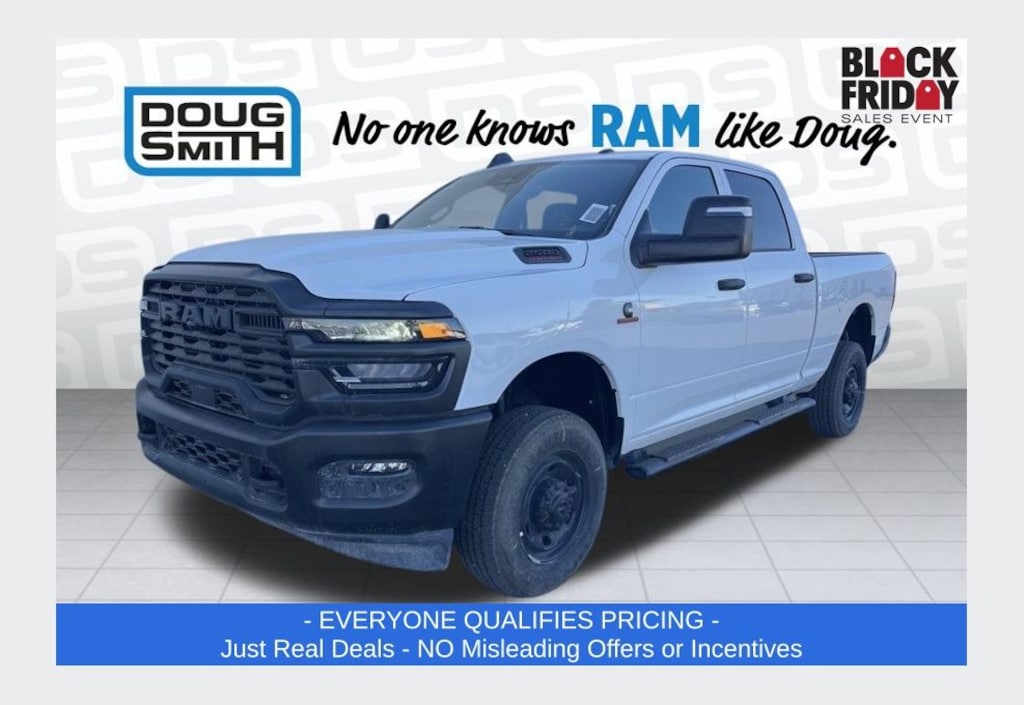 New 2025 Ram 2500 TRADESMAN CREW CAB 4X4 6'4 BOX Pickup