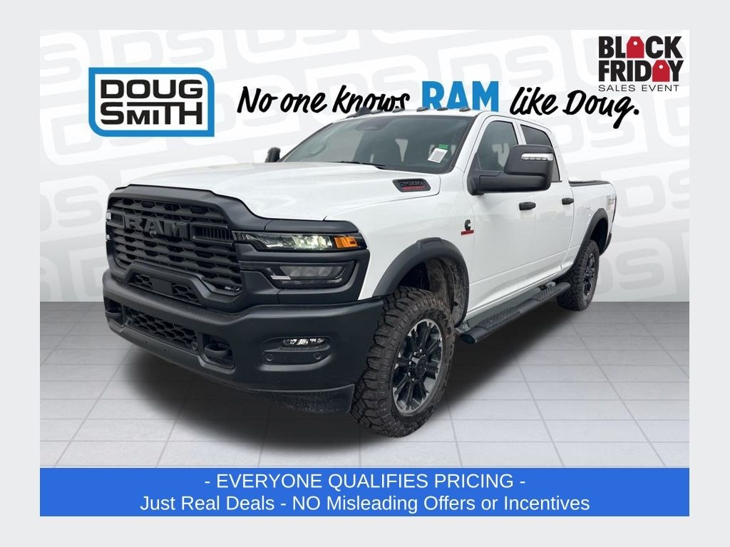 New 2026 Ram 2500 WARLOCK CREW CAB 4X4 6'4 BOX Pickup