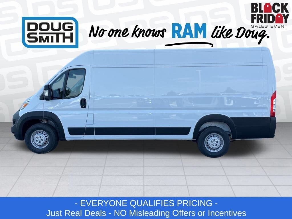 New 2025 Ram ProMaster PROMASTER 3500 TRADESMAN CARGO VAN HIGH ROOF 159' Cargo Van