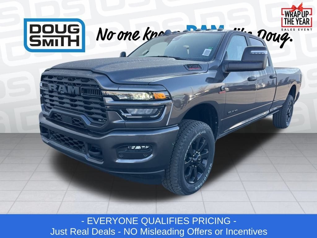 New 2026 Ram 3500 BIG HORN CREW CAB 4X4 8' BOX Pickup