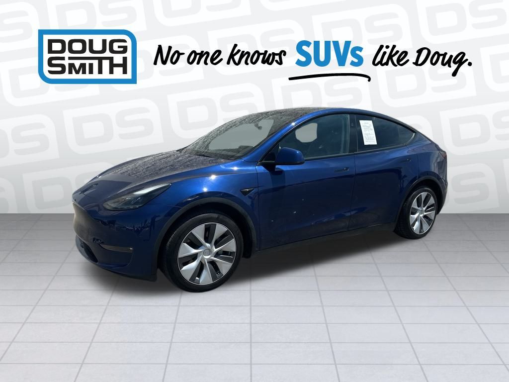 Used 2023 Tesla Model Y Long Range with VIN 7SAYGAEE2PF807384 for sale in Spanish Fork, UT