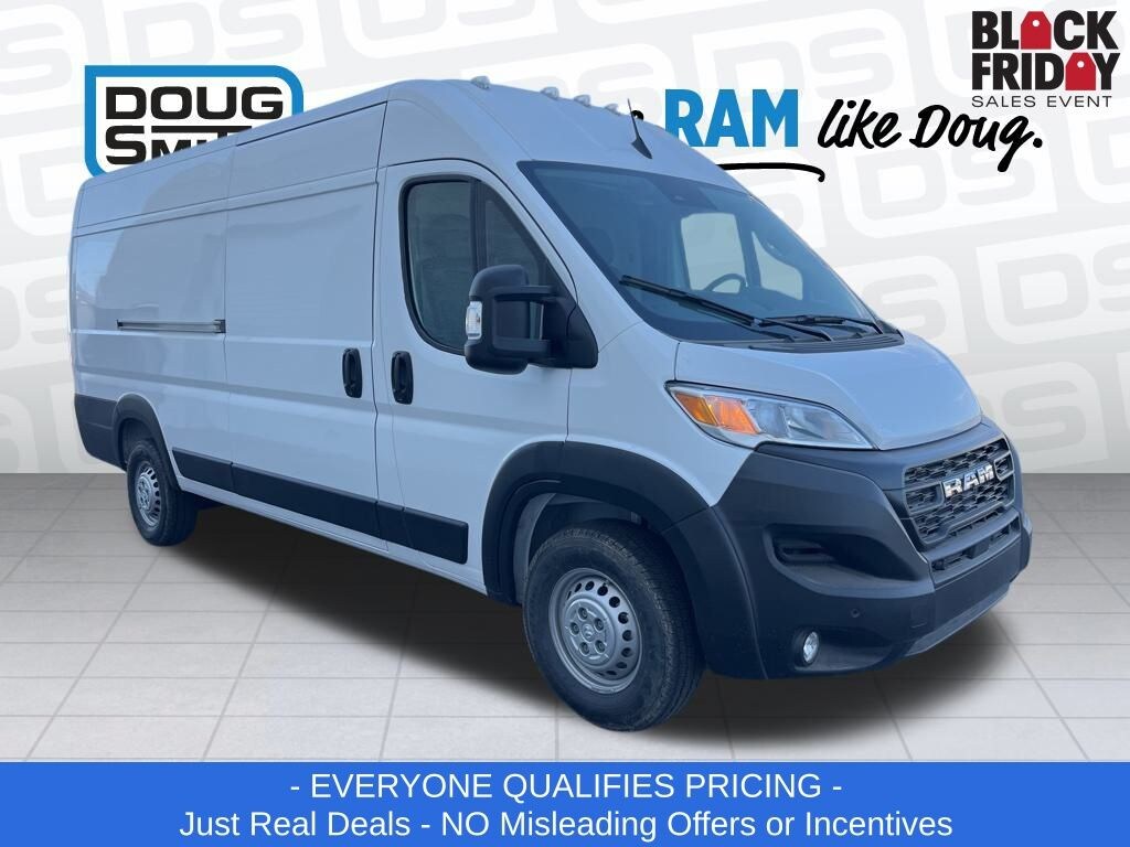New 2025 Ram ProMaster PROMASTER 3500 TRADESMAN CARGO VAN HIGH ROOF 159' Cargo Van