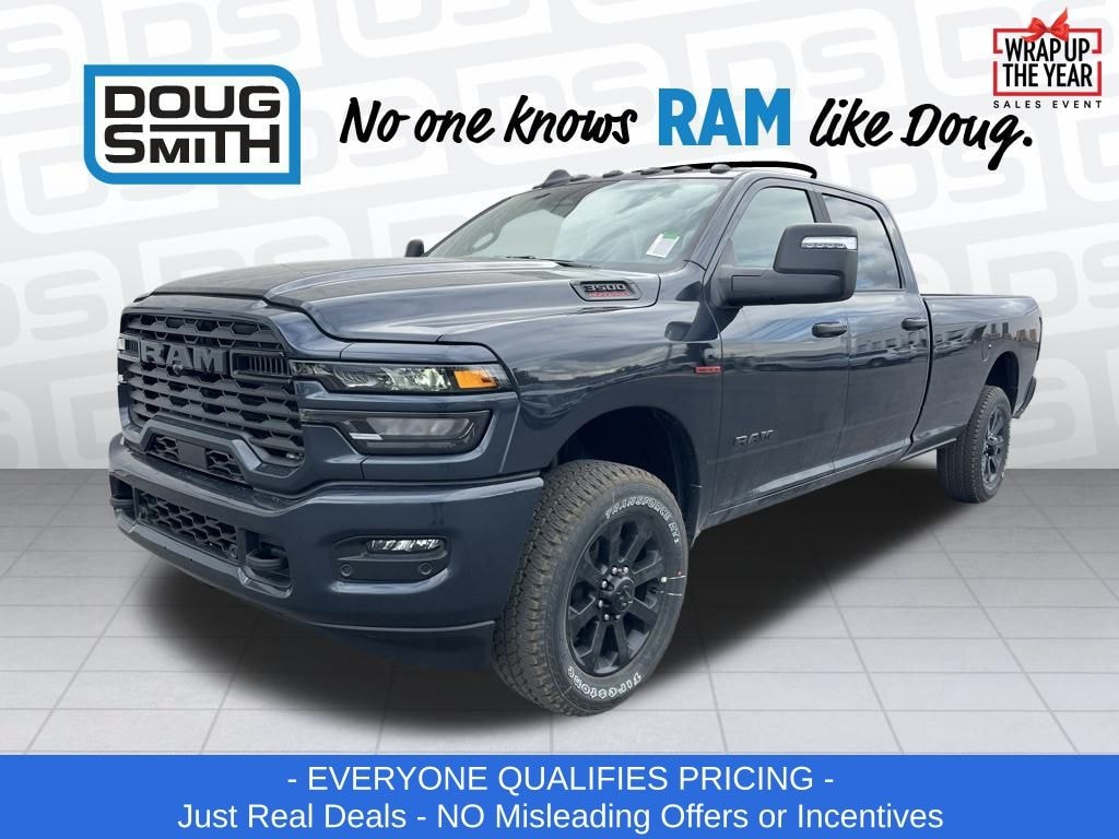 New 2026 Ram 3500 BIG HORN CREW CAB 4X4 8' BOX Pickup