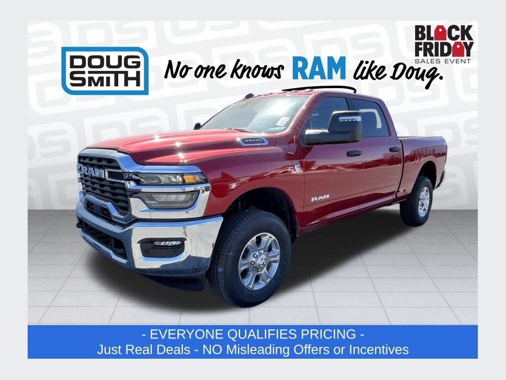 New 2025 Ram 3500 BIG HORN CREW CAB 4X4 6'4 BOX Pickup