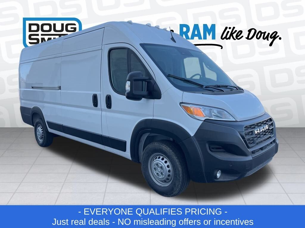 New 2025 Ram ProMaster PROMASTER 3500 TRADESMAN CARGO VAN HIGH ROOF 159' Cargo Van