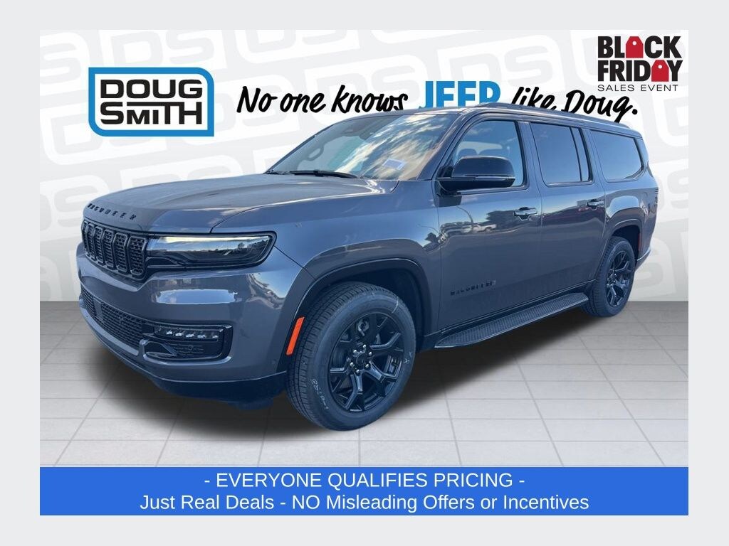 New 2025 Jeep Wagoneer L CARBIDE 4X4 Sport Utility