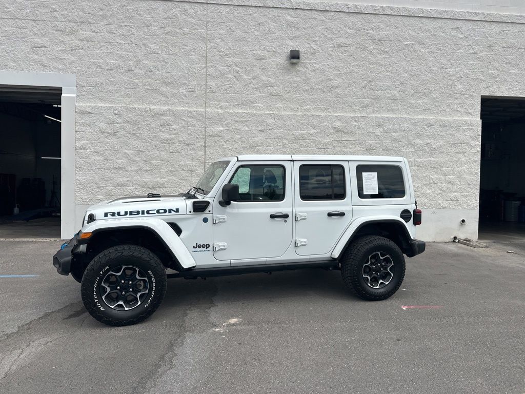 Certified 2023 Jeep Wrangler 4xe Rubicon 4XE with VIN 1C4JJXR66PW502858 for sale in Spanish Fork, UT
