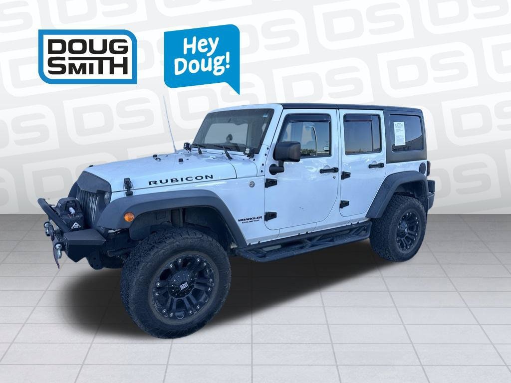 Used 2015 Jeep Wrangler Unlimited Rubicon with VIN 1C4BJWFG4FL708322 for sale in Spanish Fork, UT