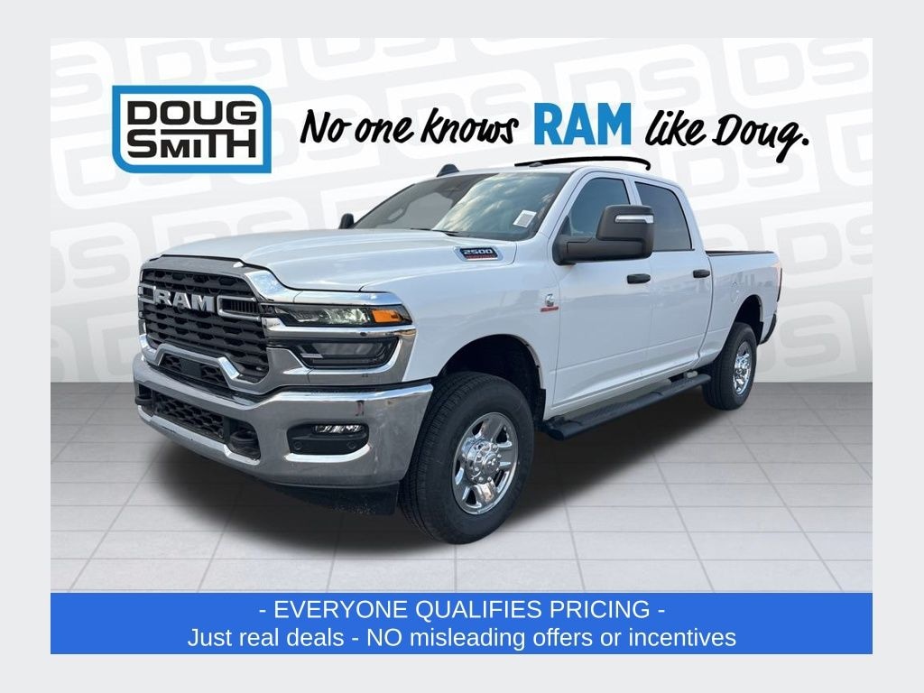 New 2025 Ram 2500 TRADESMAN CREW CAB 4X4 6'4 BOX Pickup