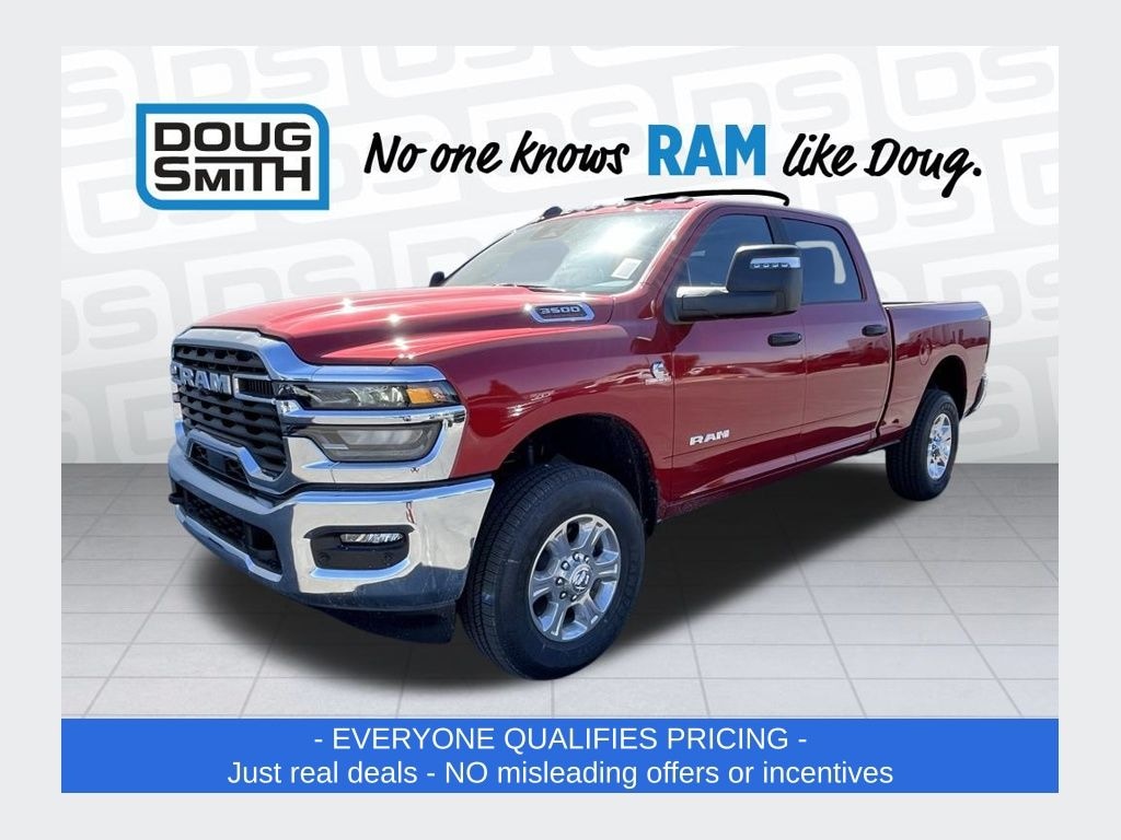 New 2025 Ram 3500 BIG HORN CREW CAB 4X4 6'4 BOX Pickup