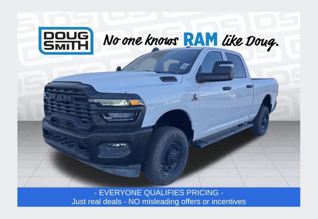 New 2025 Ram 2500 TRADESMAN CREW CAB 4X4 6'4 BOX Pickup