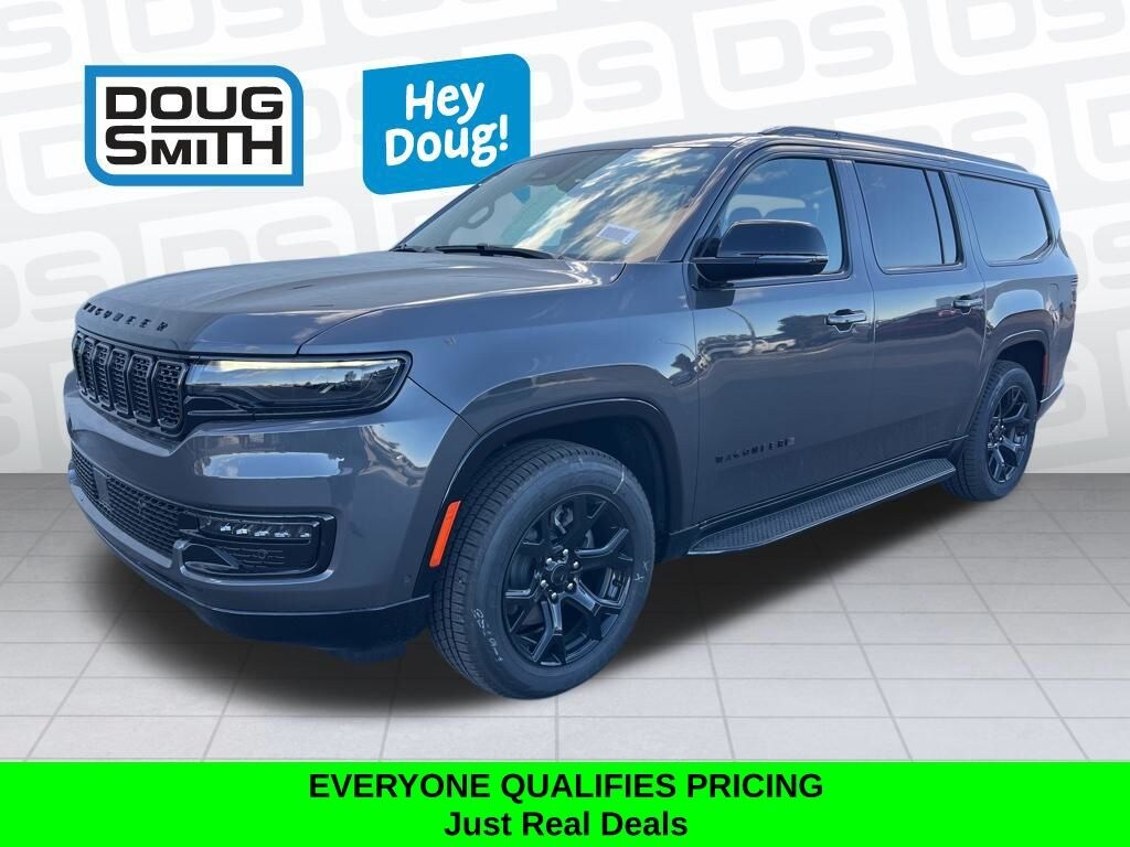 New 2025 Jeep Wagoneer L CARBIDE 4X4 Sport Utility