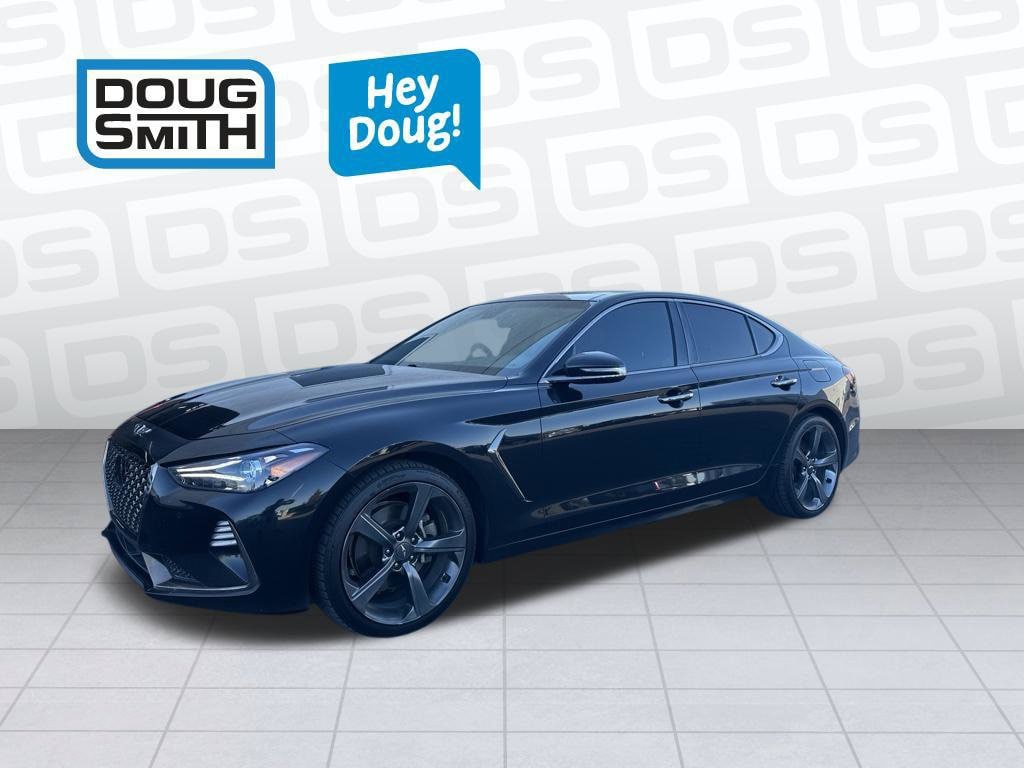 Used 2019 GENESIS G70 Advanced with VIN KMTG44LA4KU030839 for sale in Spanish Fork, UT