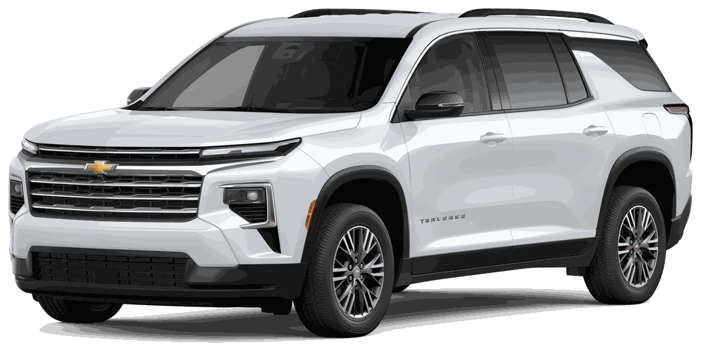 2027 Chevrolet Traverse in Summit White