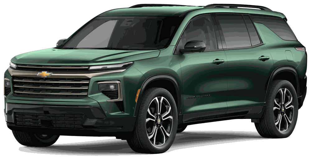 2027 Chevrolet Traverse in Trillium Green Metallic