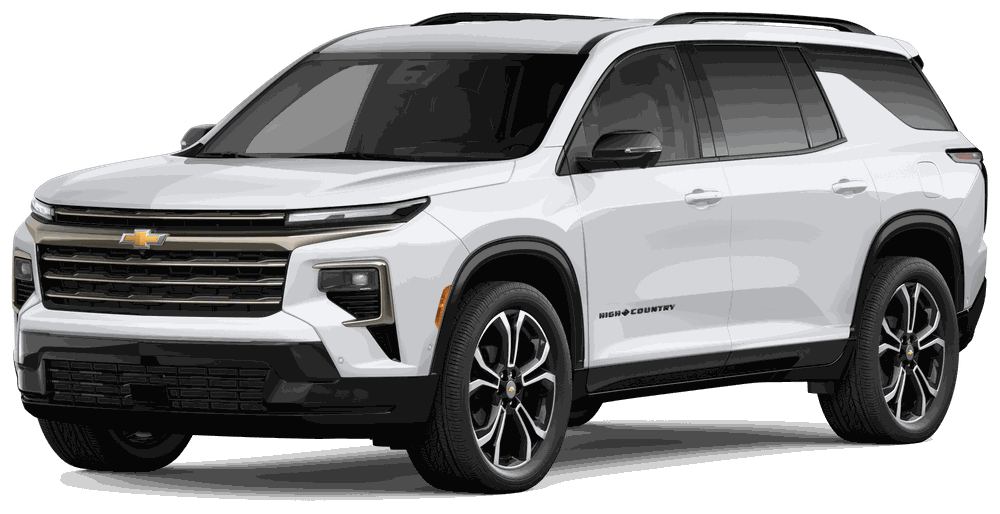 2027 Chevrolet Traverse in Polar White Tricoat