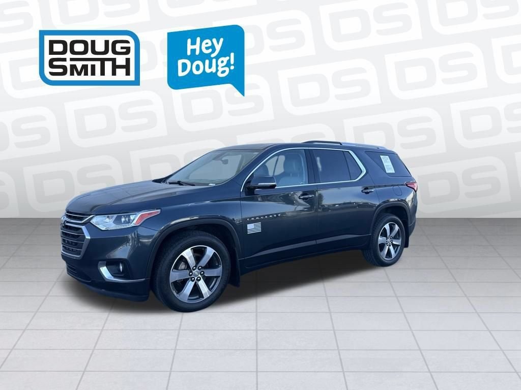 Used 2018 Chevrolet Traverse 3LT with VIN 1GNEVHKWXJJ248279 for sale in Spanish Fork, UT