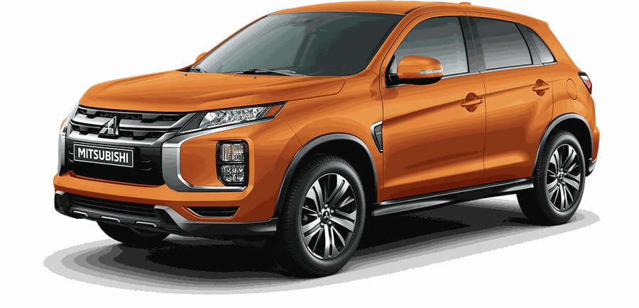 2027 Mitsubishi Outlander Sport in Sunshine Orange Metallic