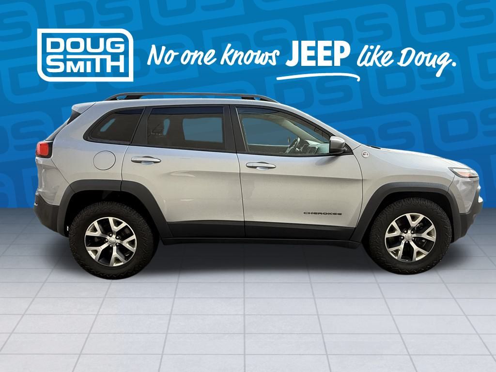 Used 2015 Jeep Cherokee Trailhawk with VIN 1C4PJMBSXFW787028 for sale in American Fork, UT