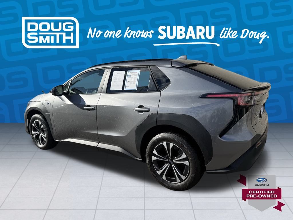 Used 2025 Subaru Solterra Premium with VIN JTMABABAXSA097148 for sale in American Fork, UT