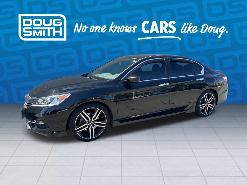 Used 2016 Honda Accord Sport with VIN 1HGCR2F50GA074445 for sale in American Fork, UT