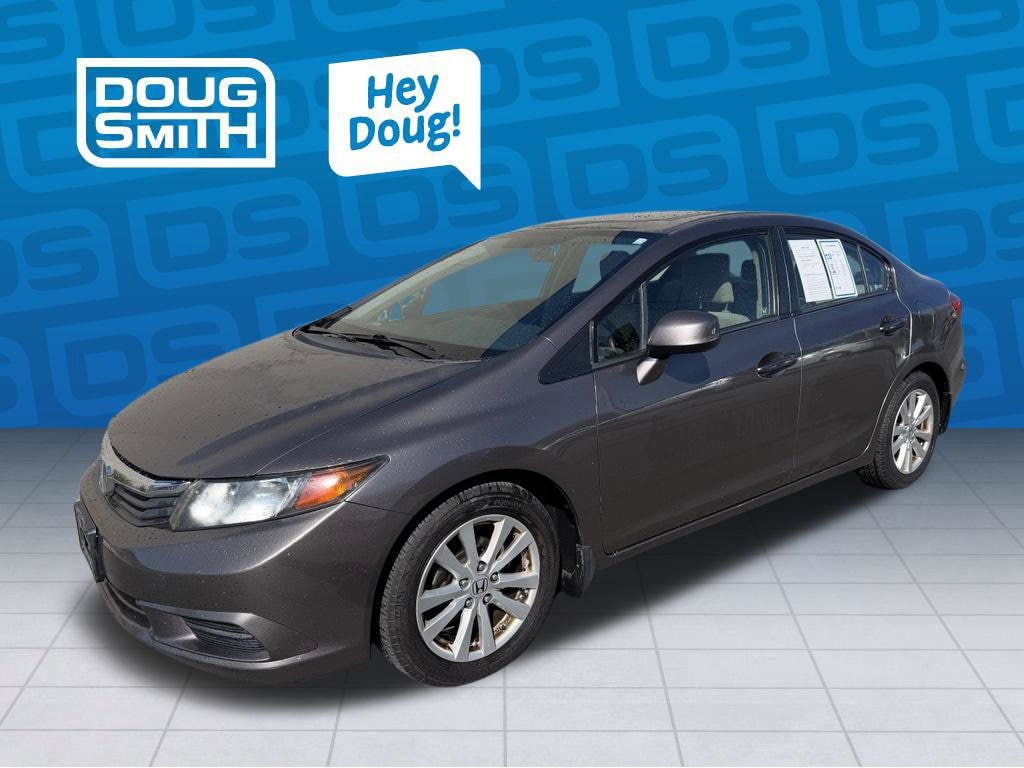 Used 2012 Honda Civic EX with VIN JHMFB2F83CS005035 for sale in American Fork, UT
