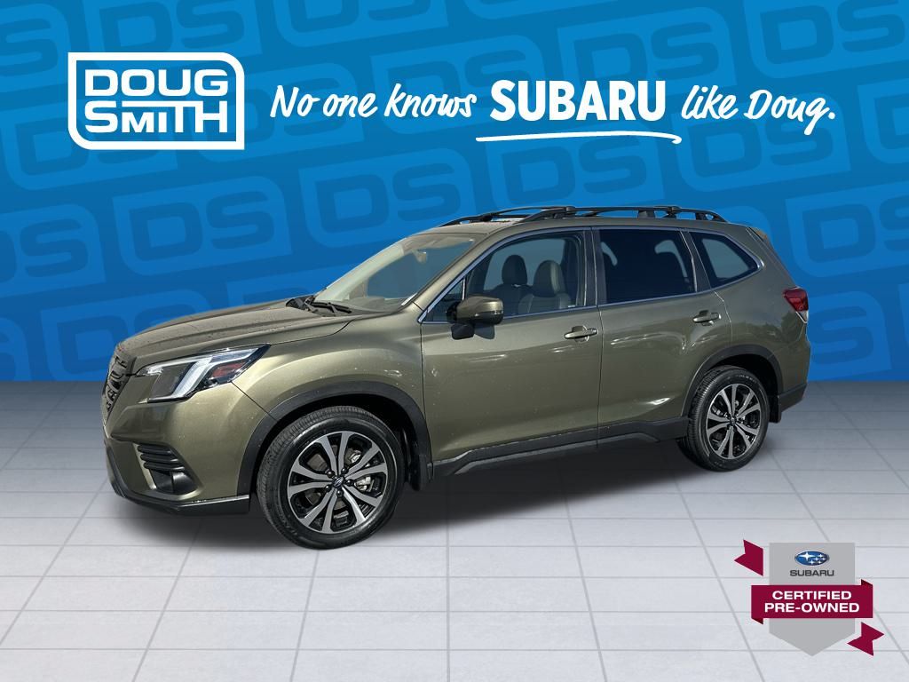 Certified 2024 Subaru Forester Limited with VIN JF2SKALC7RH464515 for sale in American Fork, UT