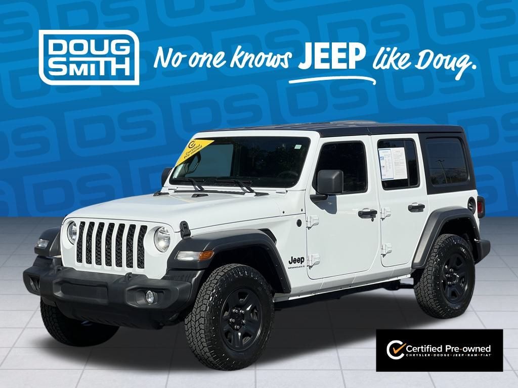 Certified 2024 Jeep Wrangler Sport SUV