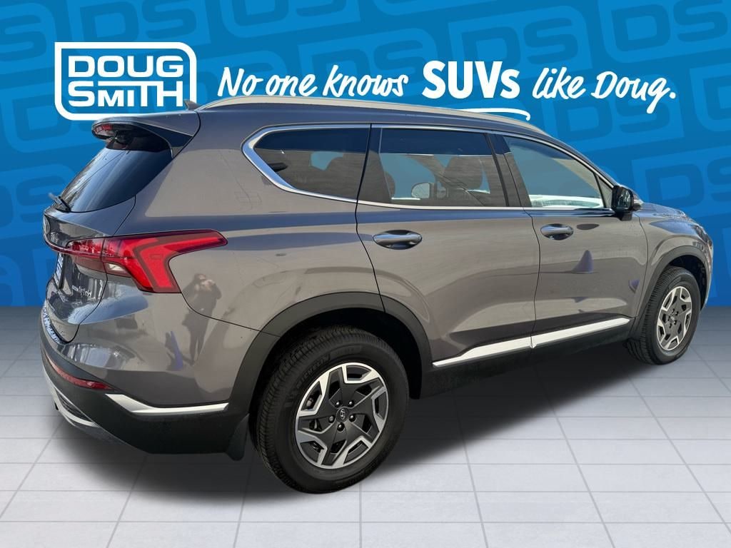 Used 2021 Hyundai Santa Fe Hybrid Blue SUV