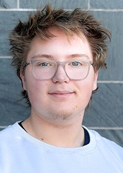 Staff member Hunter Heugly from ID_f868de